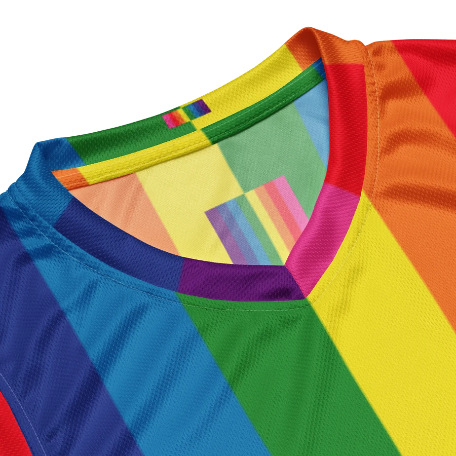 1978 Rainbow Pride Flag = 8-Color - All-Over Print Basketball Jersey product image (8)