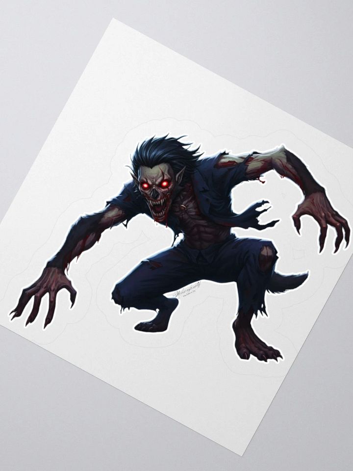 V1 Hybrid Z.W.V. Kiss Cut Stickers (White Edge) product image (2)
