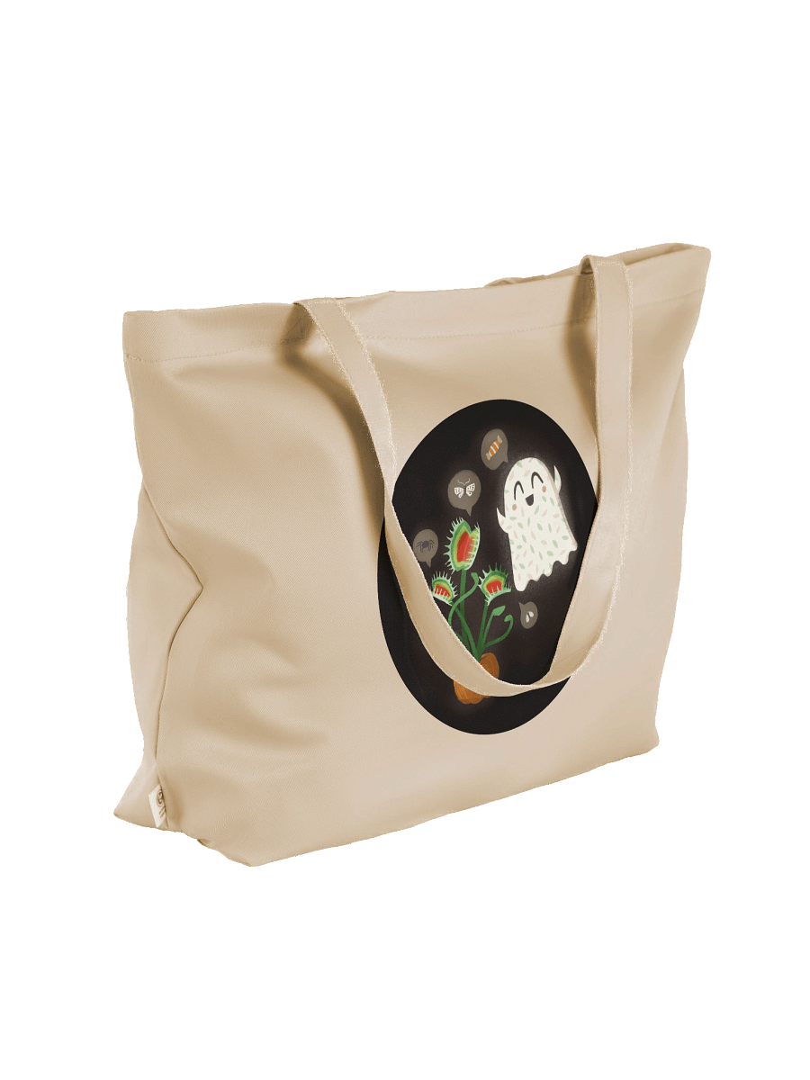 Little Ghost Plant Lover - Carnivorous Plant - Tote Bag product image (3)