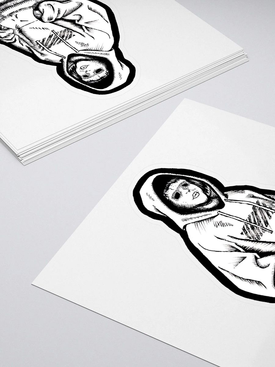 Hoodie Girl Sticker product image (4)