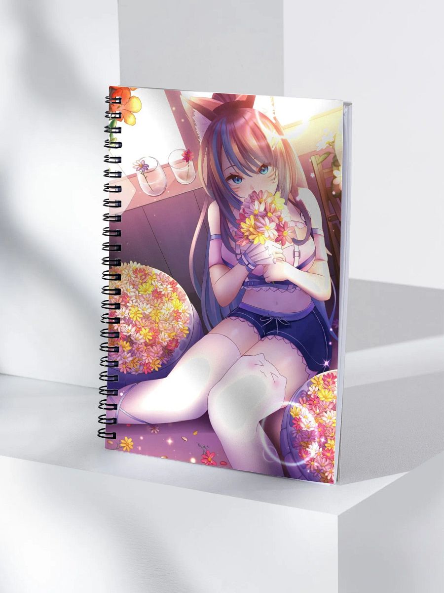 Waves spiral notebook product image (4)