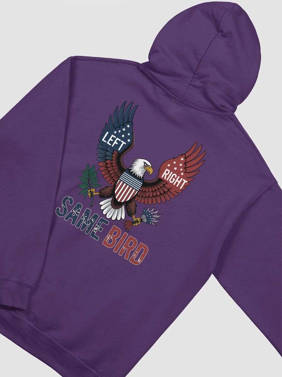 Unified Eagle Hoodie - Left, Right, Same Bird | America First product image (4)