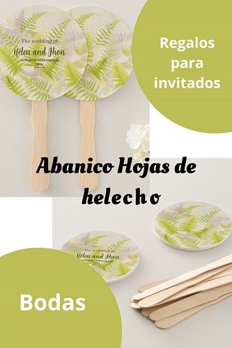 Regalo de abanico  para invitados de boda #bodas #bodadeverano#regalosdebodas#regalosinvitados#abanicos