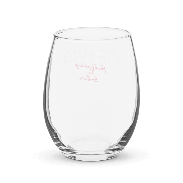 Limited Edition Halfway To Sober Wine Glass product image (2)