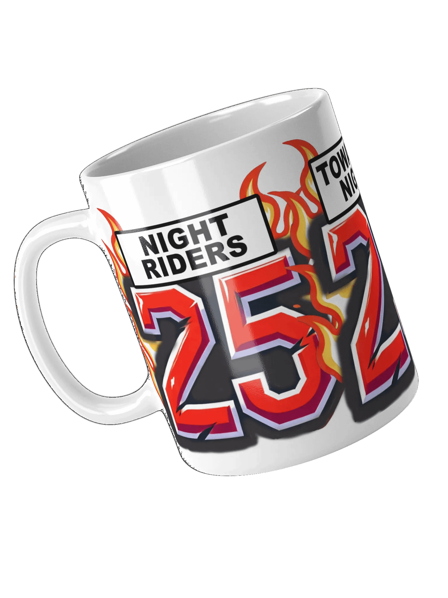 TN Night Riders Flames Jersey Mug product image (4)