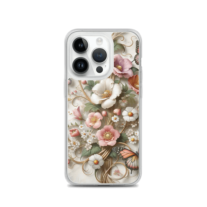 Floral Fantasy MagSafe® iPhone® Clear Case product image (3)