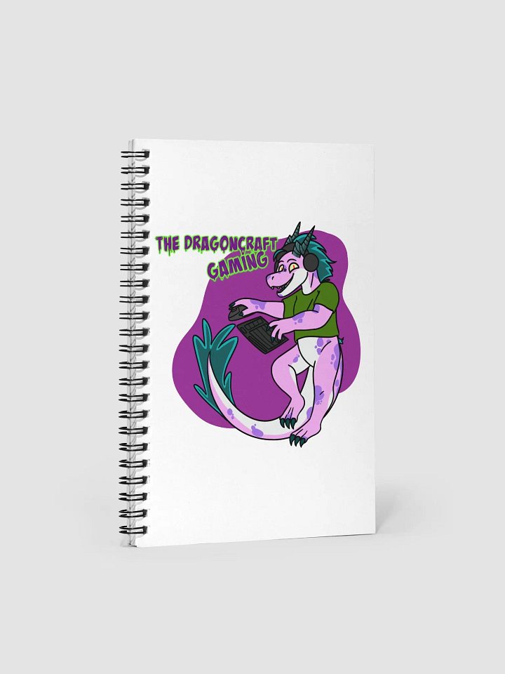 Dragoncraft Gaming Spiral Notebook product image (1)