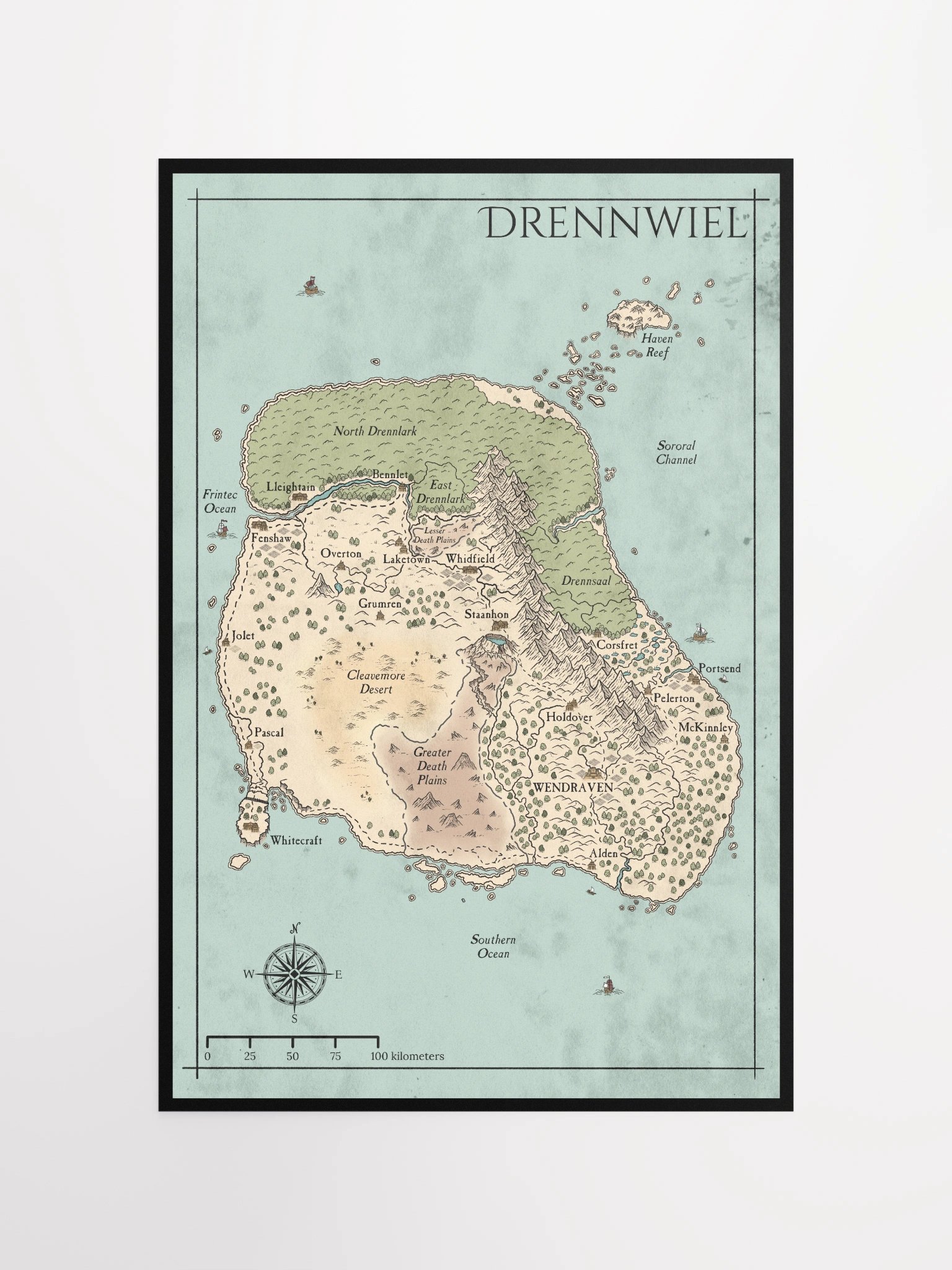 Drennwiel Map product image (7)