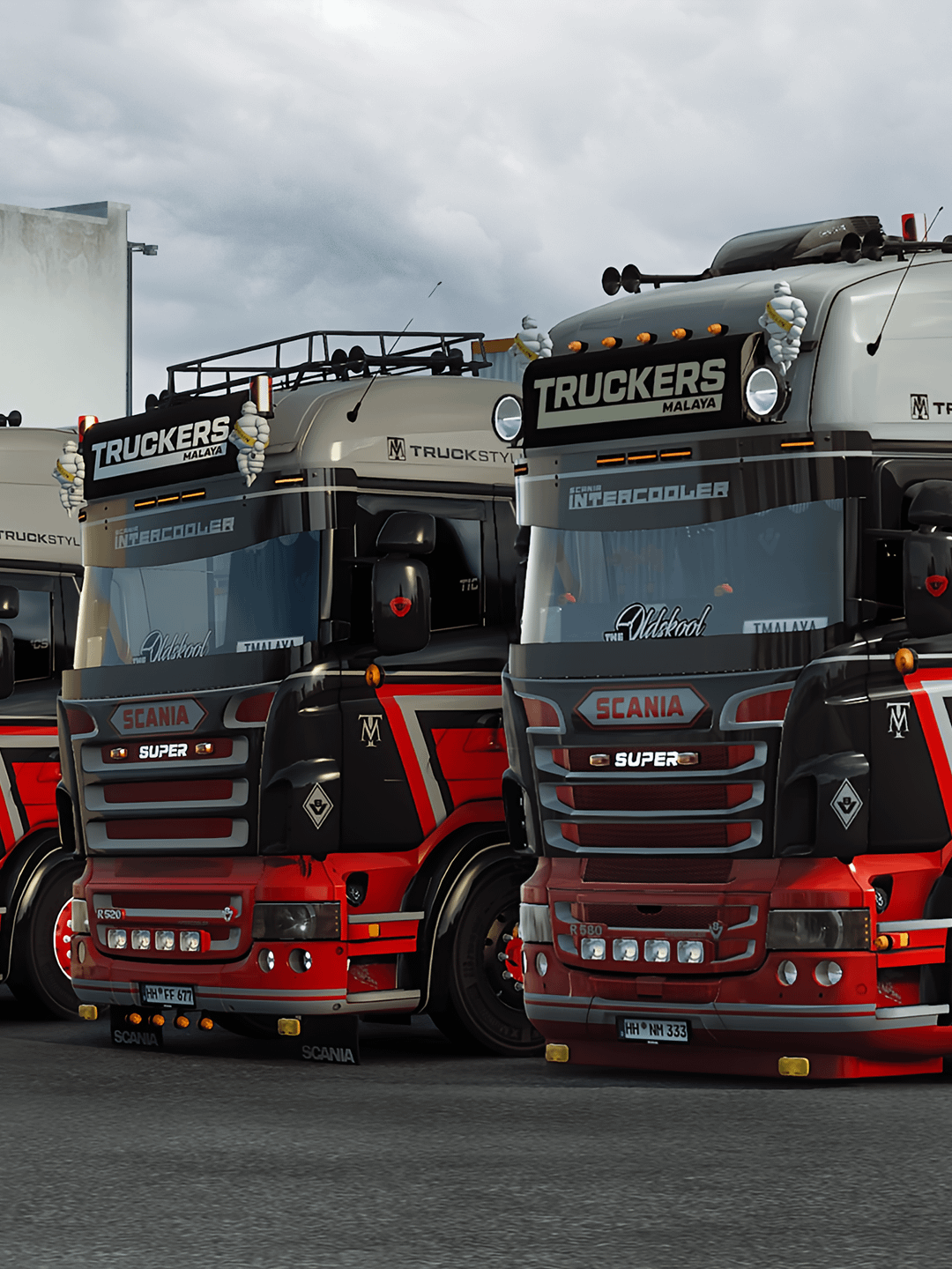 Early Access! ETS2 TM Scania RJL Pack - R4 R5 & R6 Streamline Changeable Multicolor Skin Pack product image (3)