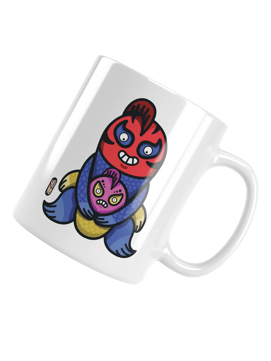 Pez Luchador - Mug (Right Handed) product image (4)