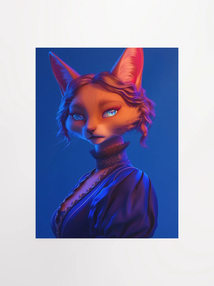 Mystical Feline Fantasy Poster product image (1)
