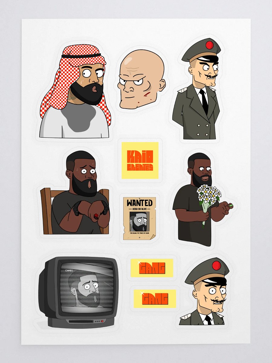 SNG Sticker Sheet #4 product image (3)
