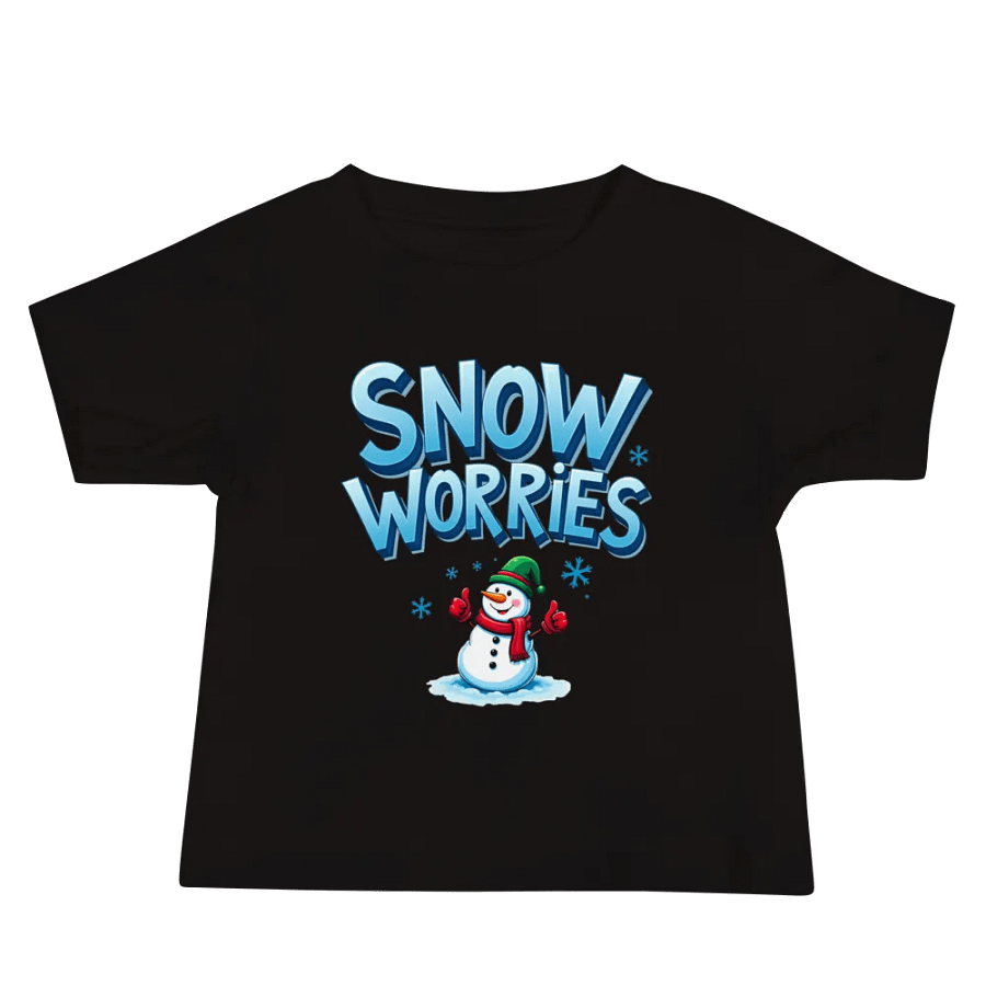 Snow Worries Baby Tee product image (5)
