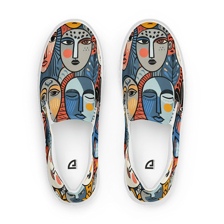 Faces Art Canvas Shoes product image (1)