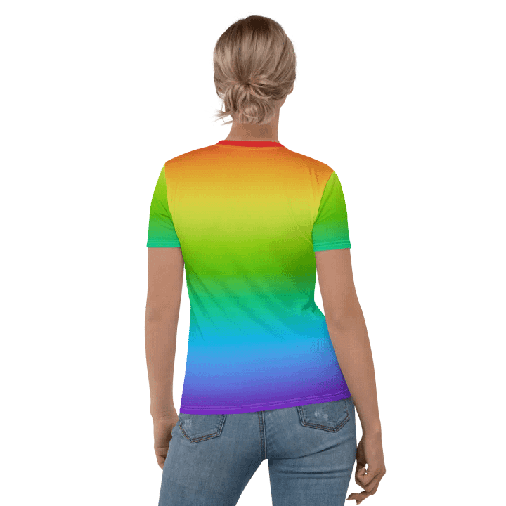 Rainbow Women's Crew Neck T-Shirt product image (2)