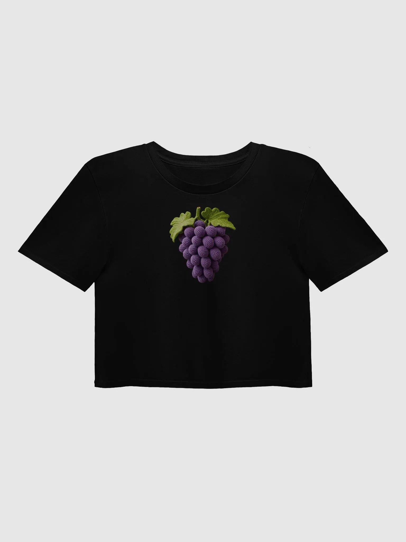 CozyAvocado Women's Premium Grape Slice Crop Top #2 product image (1)