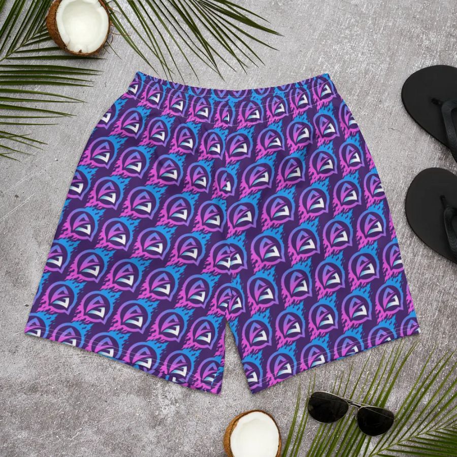 Astonished All over print Athletic Shorts product image (10)