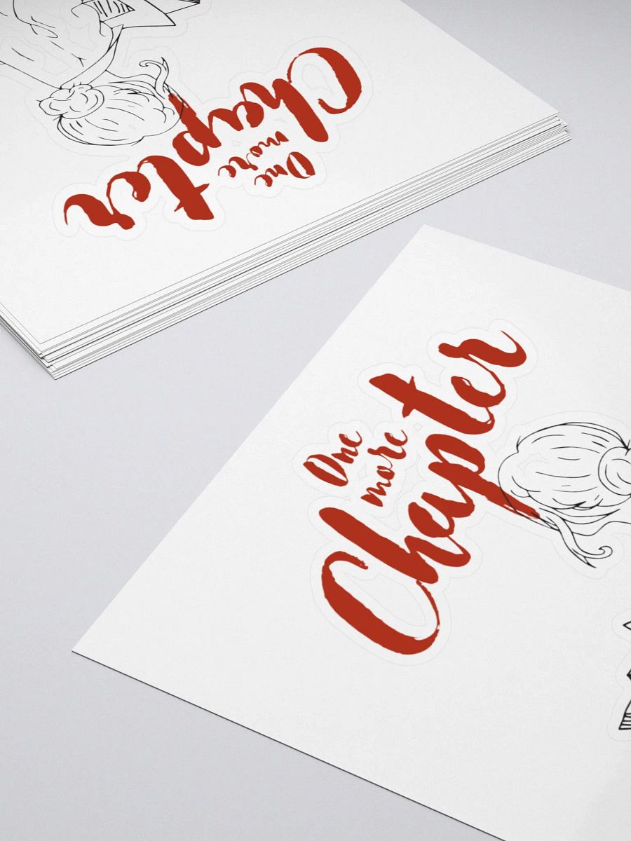 The 'One More Chapter' Sticker product image (13)