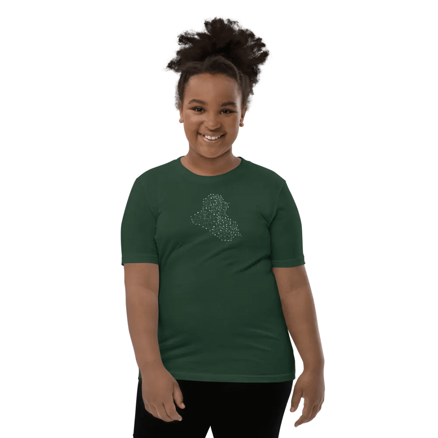 Iraq Map Youth T-Shirt product image (11)