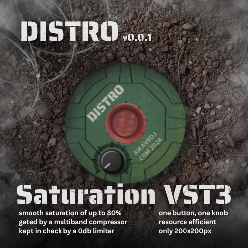 Distro Saturation VST3 Plugin product image (1)
