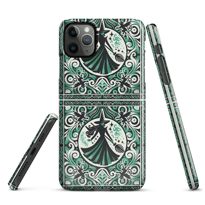 Wicked Spanish Tile Elphaba iPhone Case – Broadway-Inspired Snap Case product image (5)