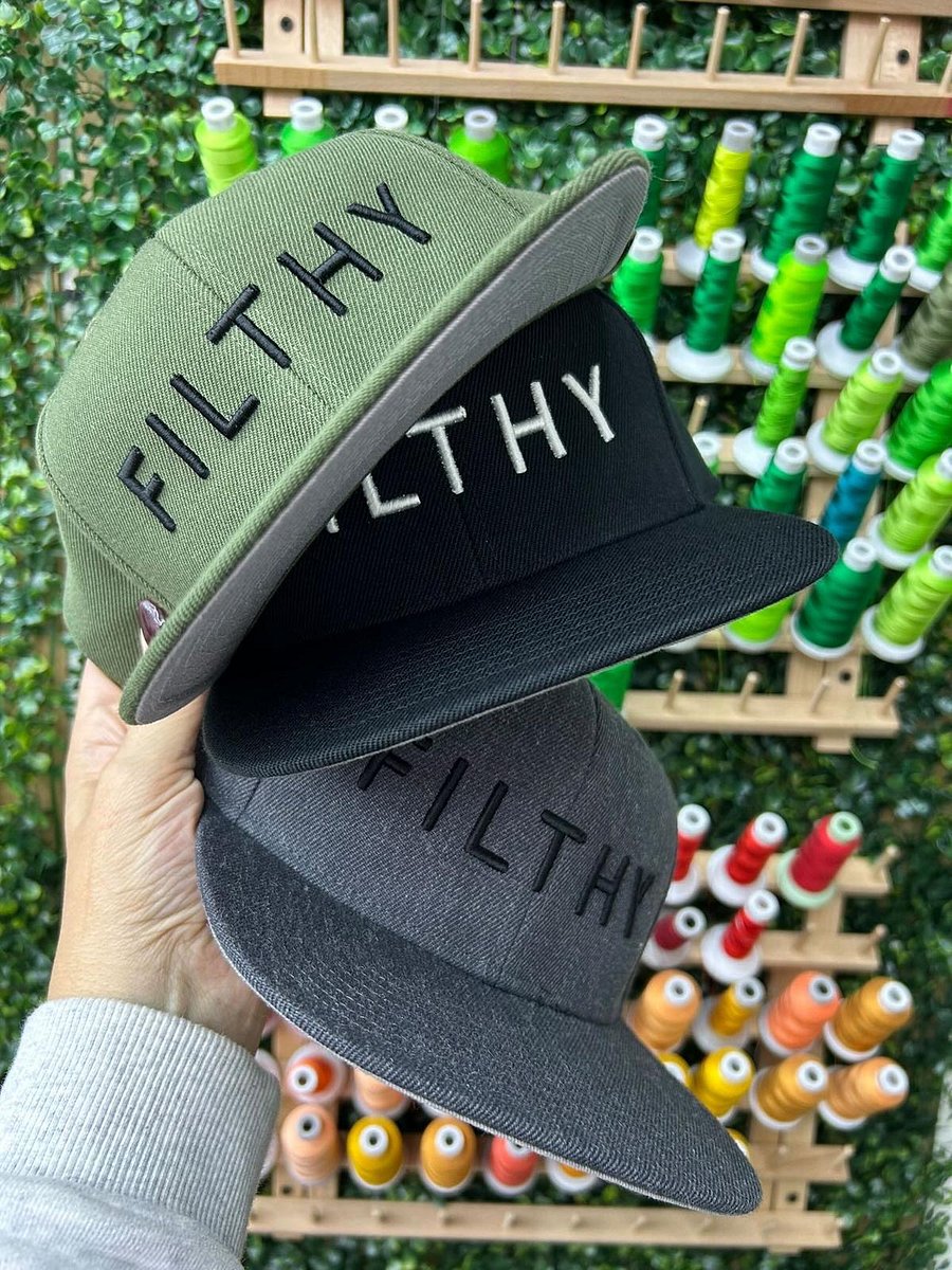 3D Embroidered Snap-Back Hat product image (5)