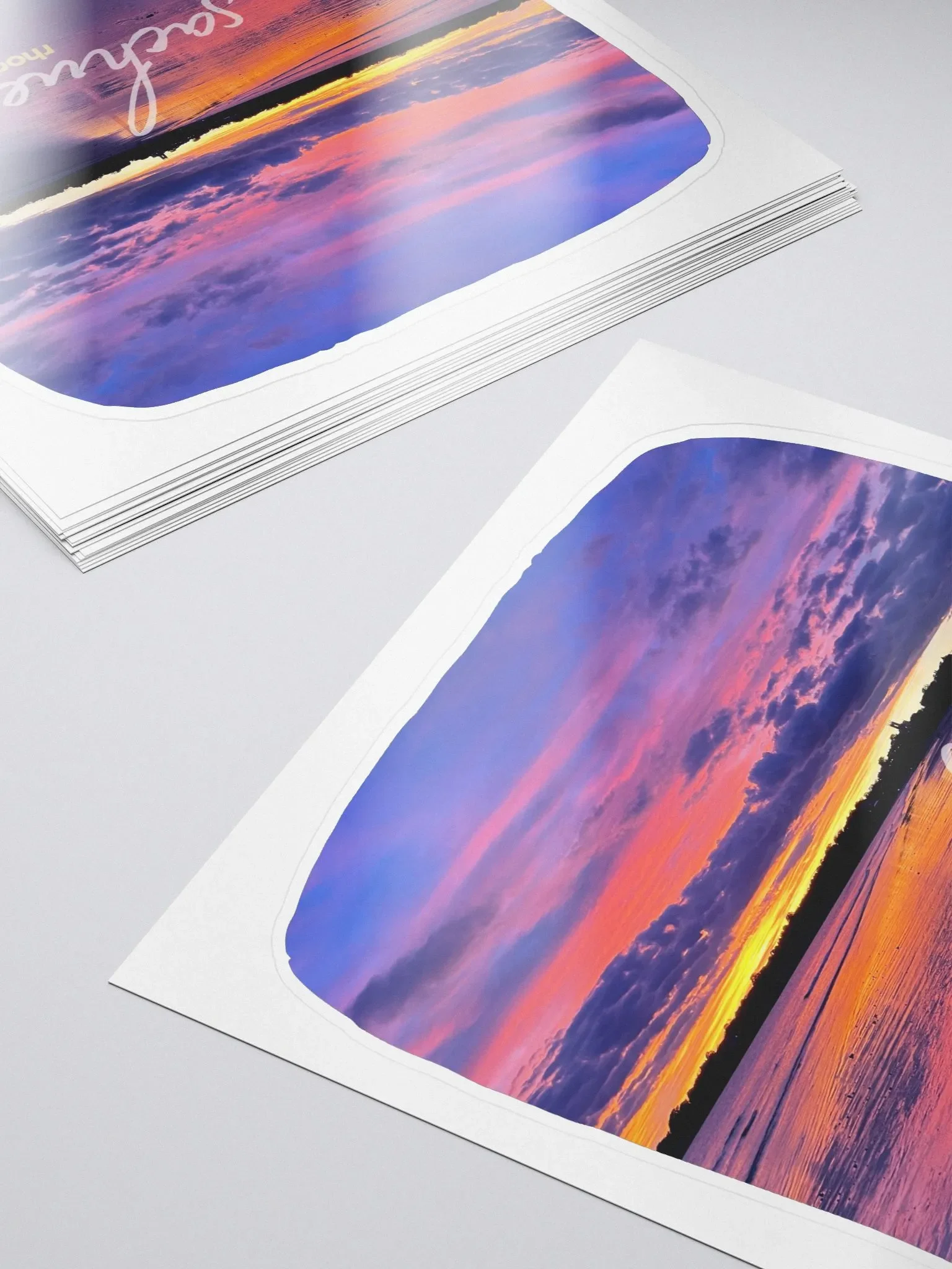 The Ocean State Series: Sachuest Sunset Sticker product image (5)