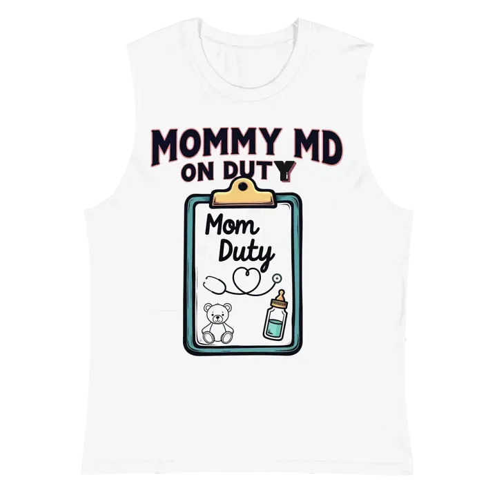 Mommy MD On Duty Muscle Tank product image (2)