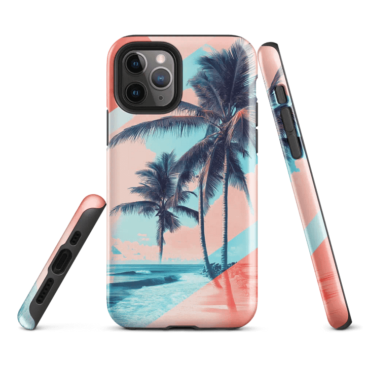 Tropical Palm Trees - Tough Phone Case product image (1)
