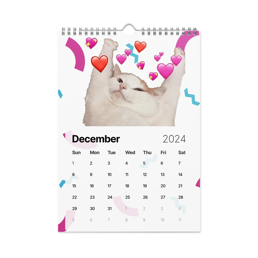 Wall Calendar (2024): Meme Cats product image (6)