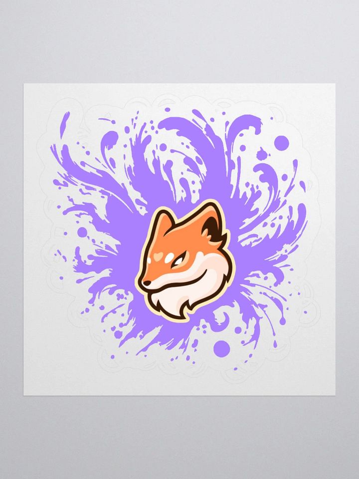 Foxy Logo Sticker product image (1)