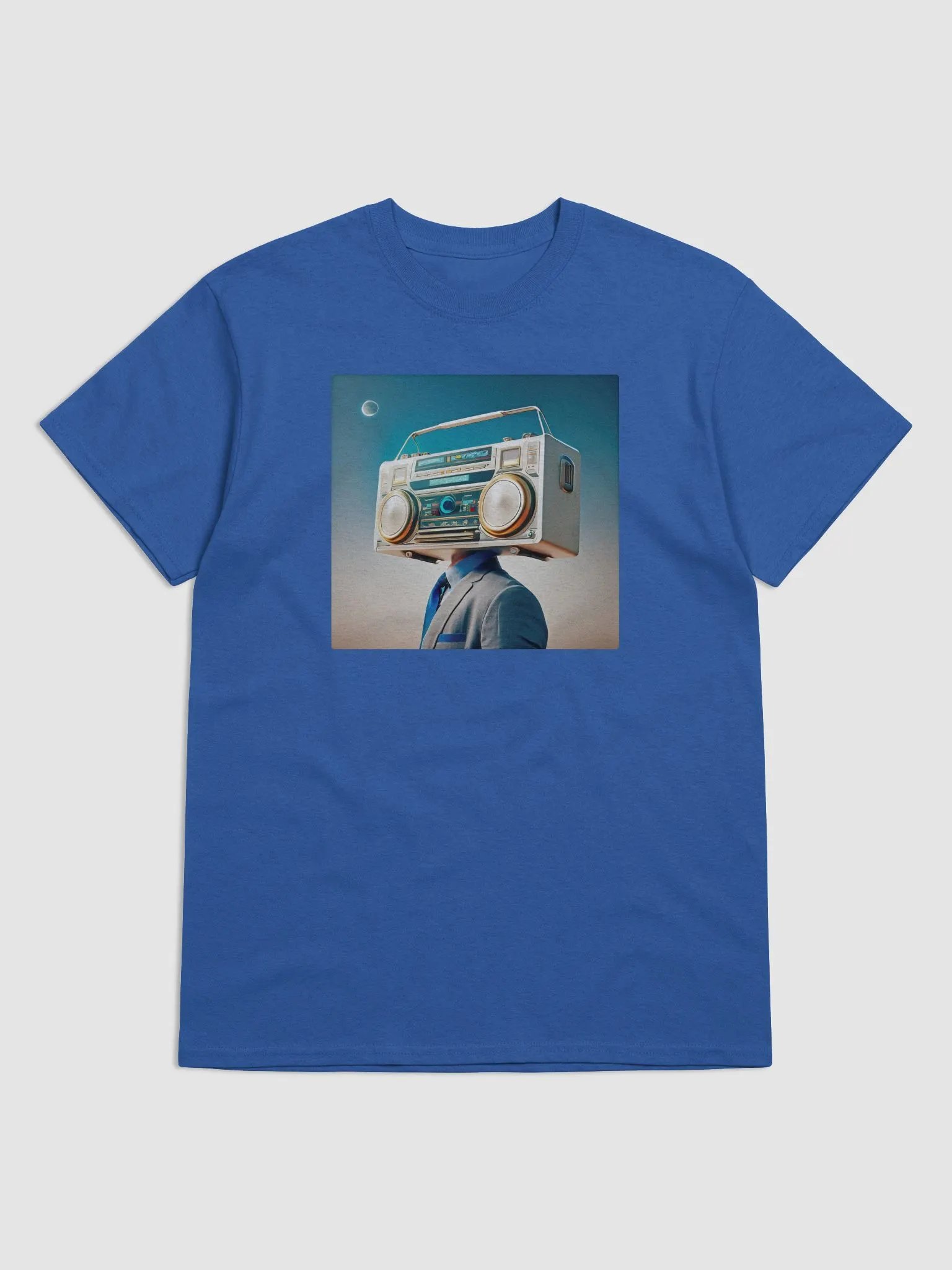 Boom Box Man Heavyweight T-shirt product image (1)