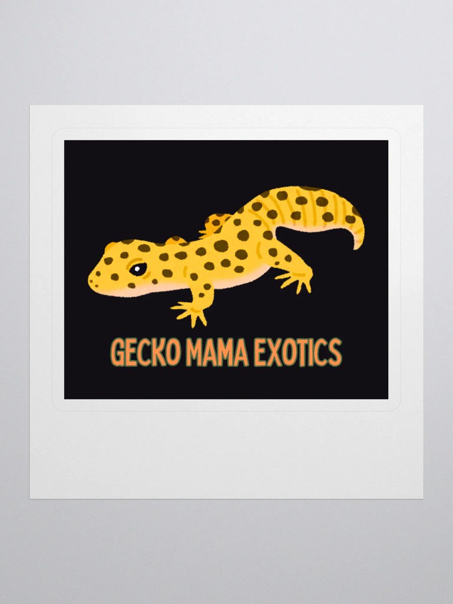 Gecko Mama Exotics Kiss Cut Sticker product image (1)
