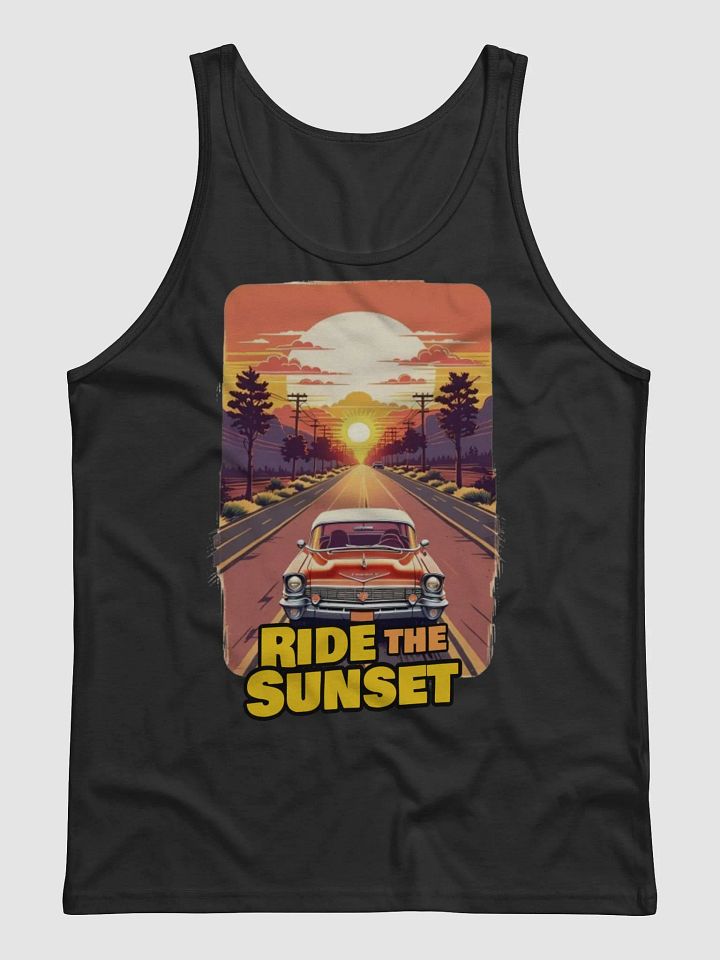 Ride the Sunset Tank Top - Lightweight, Soft Fabric & Classic Style product image (2)