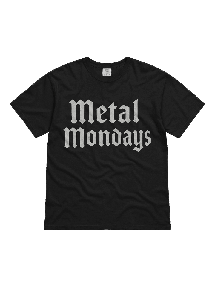 Gothic Metal Mondays #5 Tee product image (1)