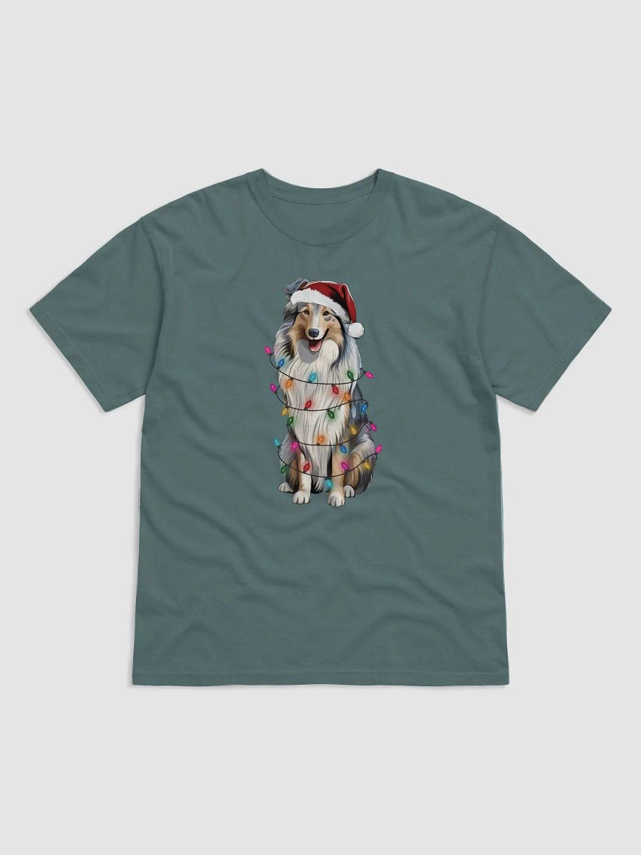 Funny Shetland Sheepdog(Blue Merle) Christmas T-Shirt for Sheltie Paw-rents product image (4)