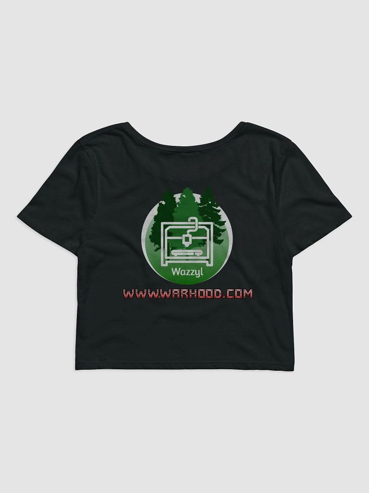 Tribal Dragon Teal Crop Tee product image (2)