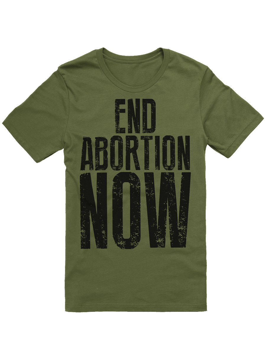End Abortion Now Pro-Life Supersoft Bella Canvas T-Shirt product image (2)