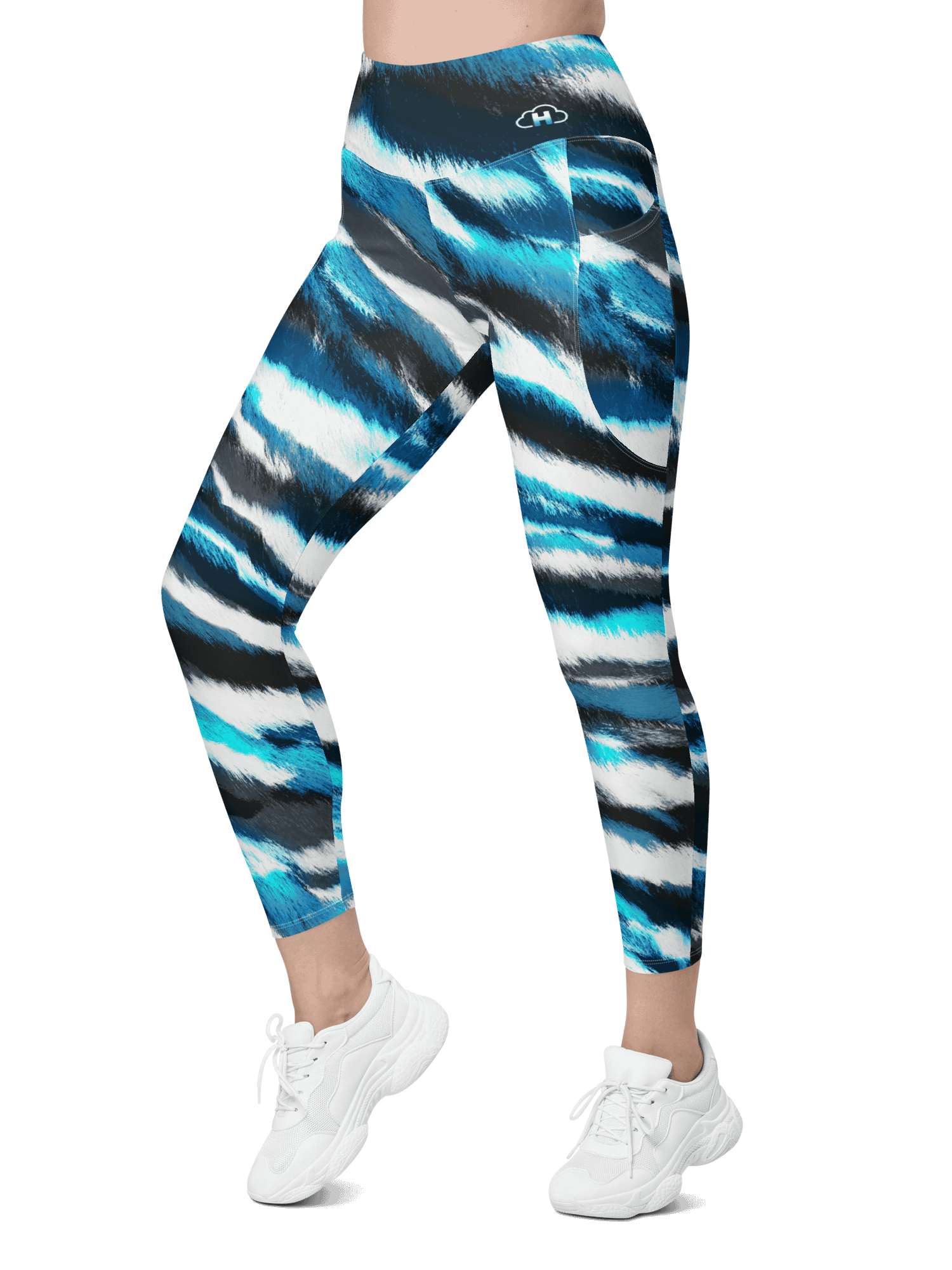 Animal Blue-Leggings with pockets product image (9)
