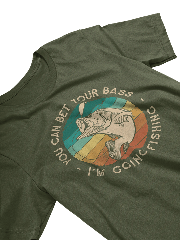 Vintage Fishing Bass T-Shirt product image (2)