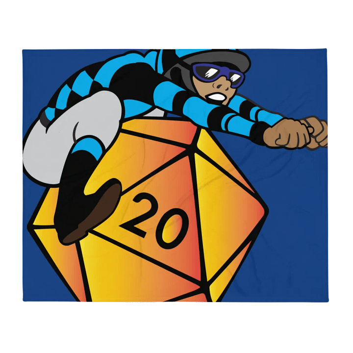 Dice Jockeys Blue Blanket product image (2)