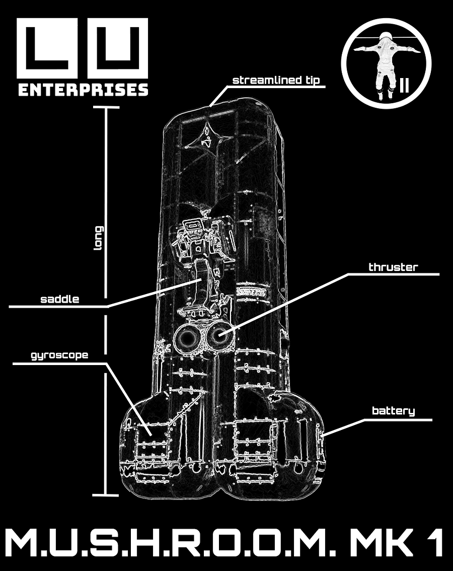 The M.U.S.H.R.O.O.M. MK. I Heavyweight T-shirt product image (16)