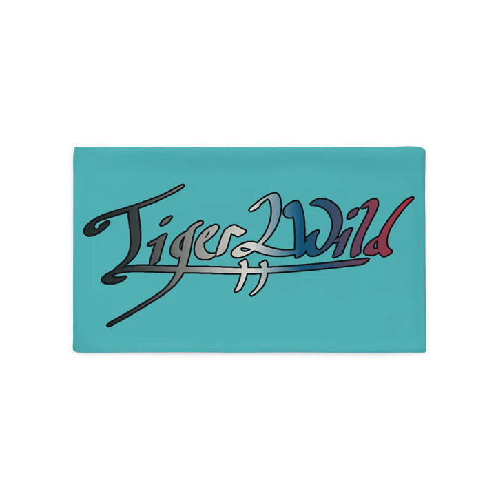 Tiger's Signature Pillowcases - Aqua product image (5)