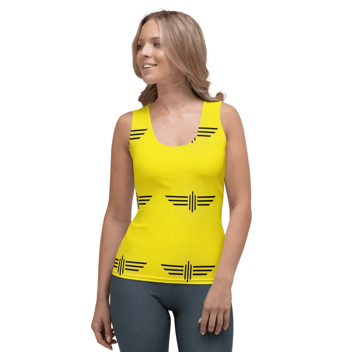 Winged Symbols All-Over Print Women's Tank Top product image (1)