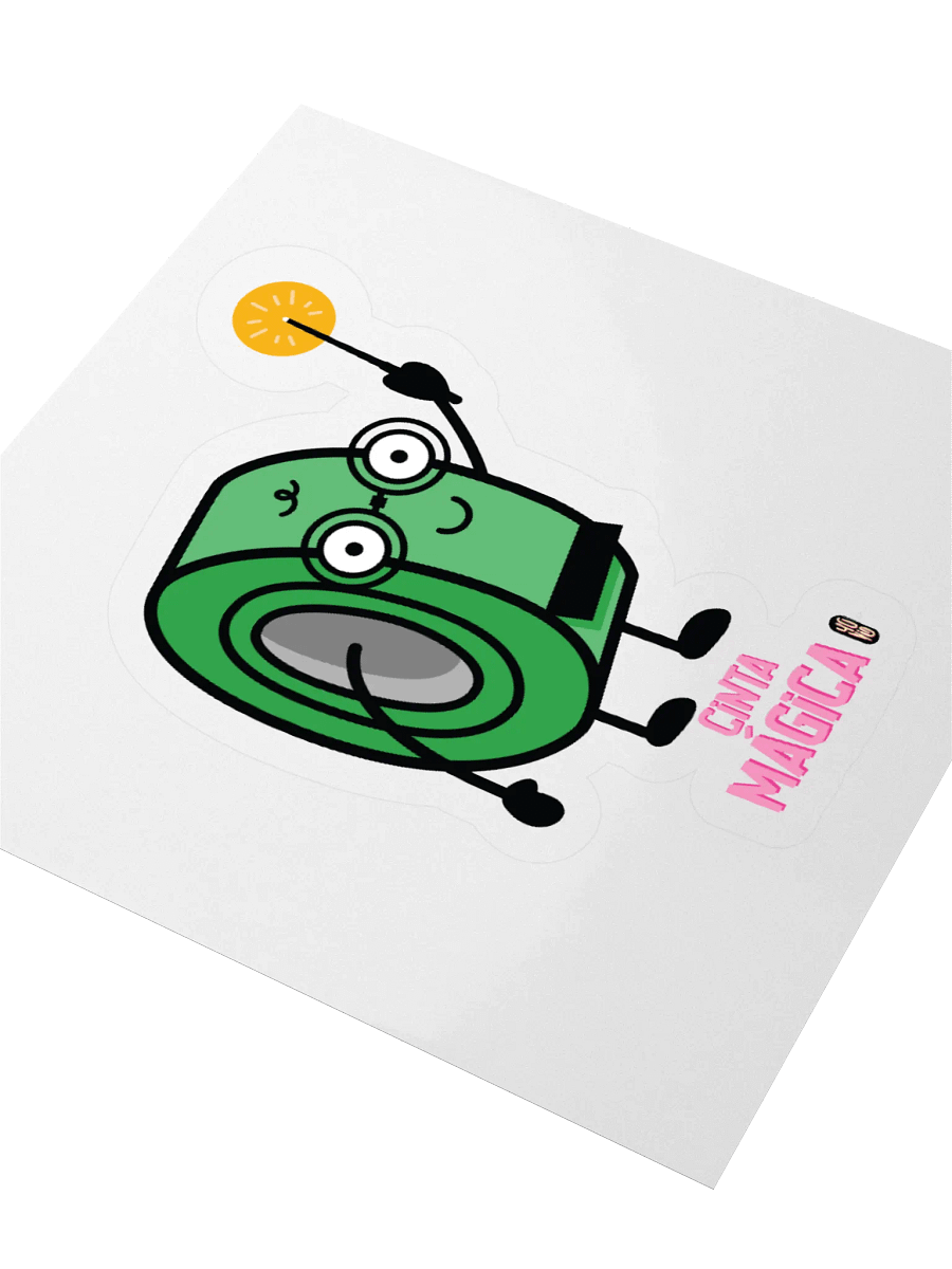 Cinta Mágica - Sticker (Kiss Cut) product image (3)