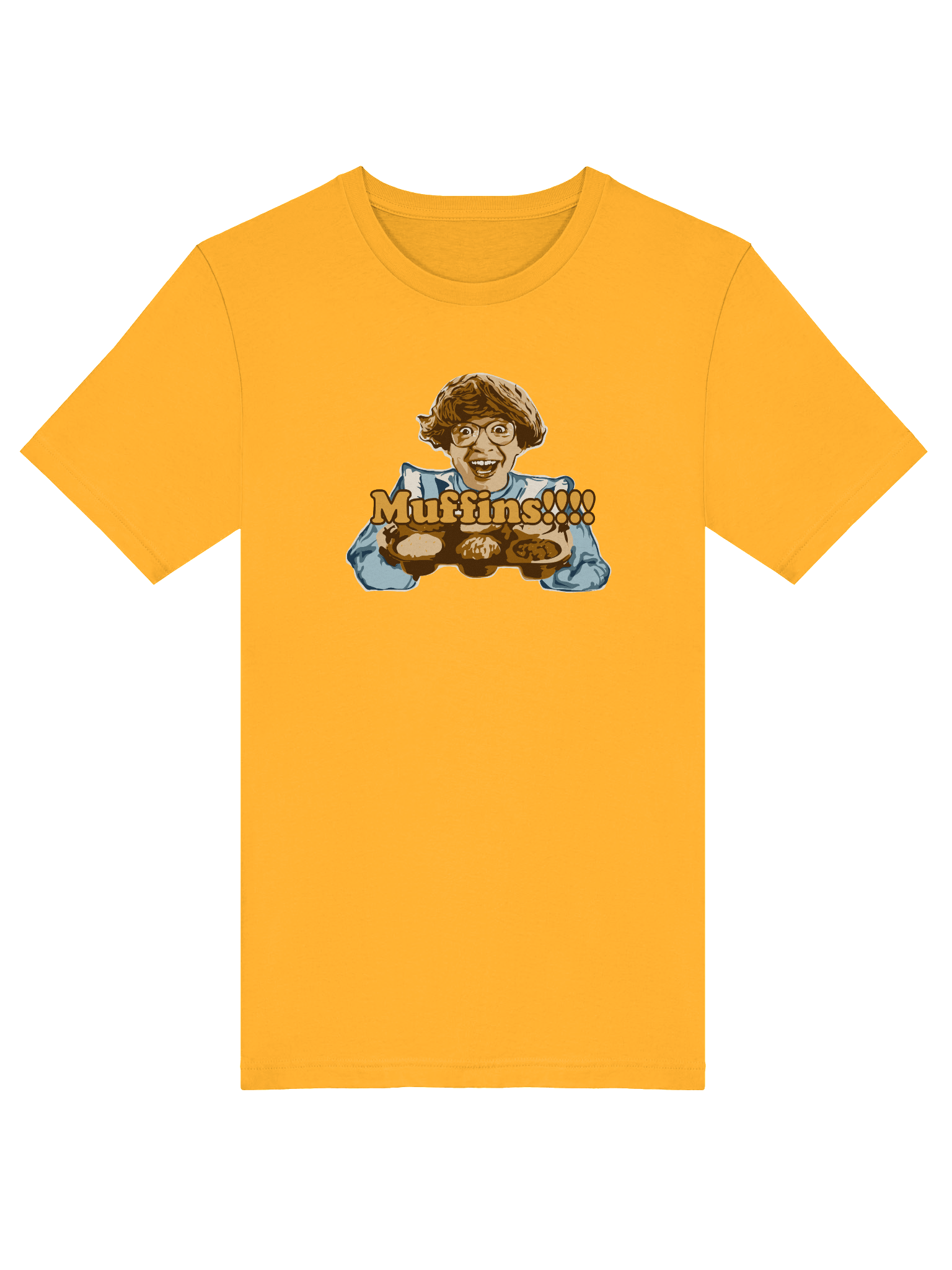Muffins Tee in gold product image (5)