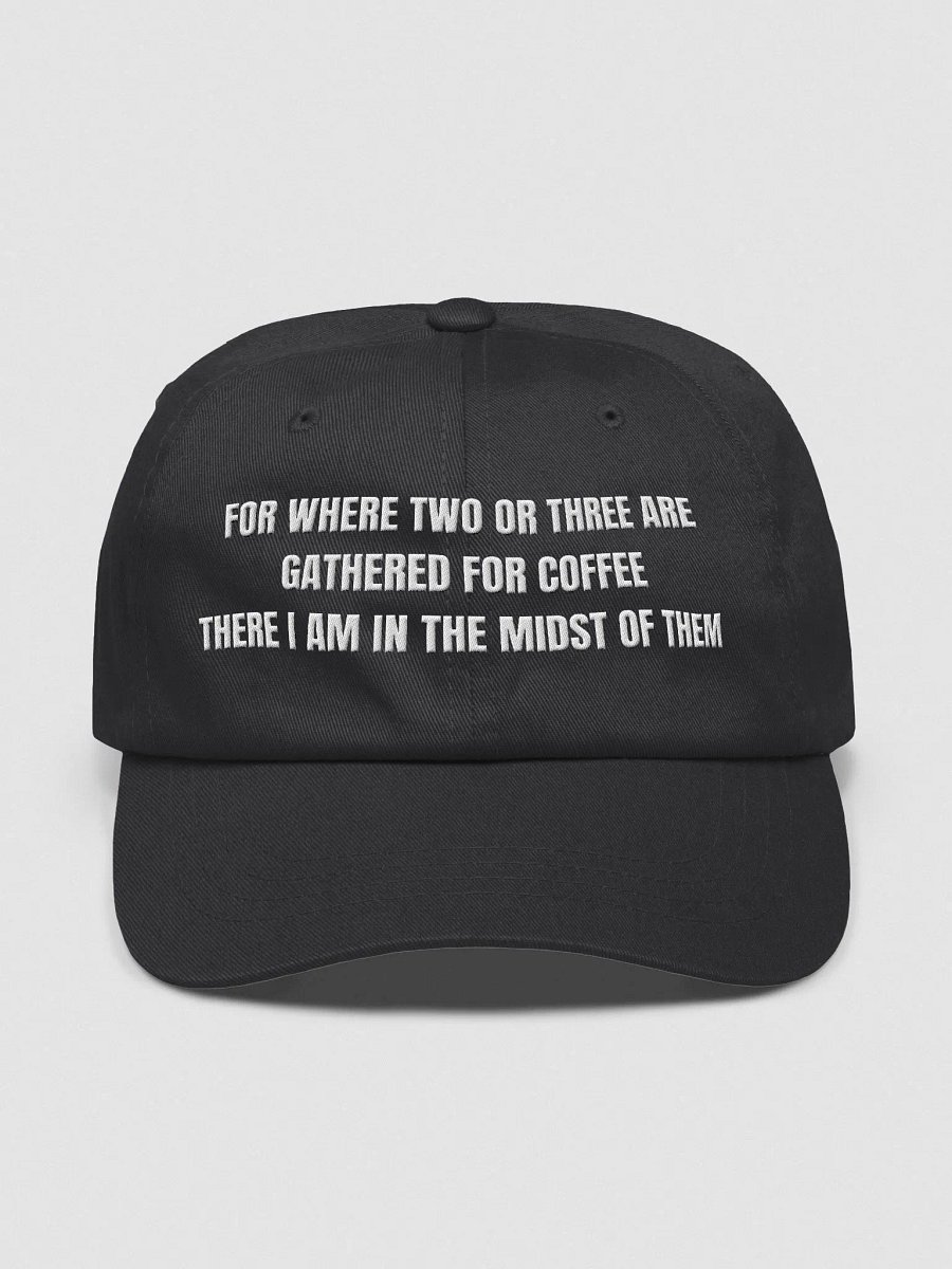 Gathering for Coffee Dad Hat product image (1)