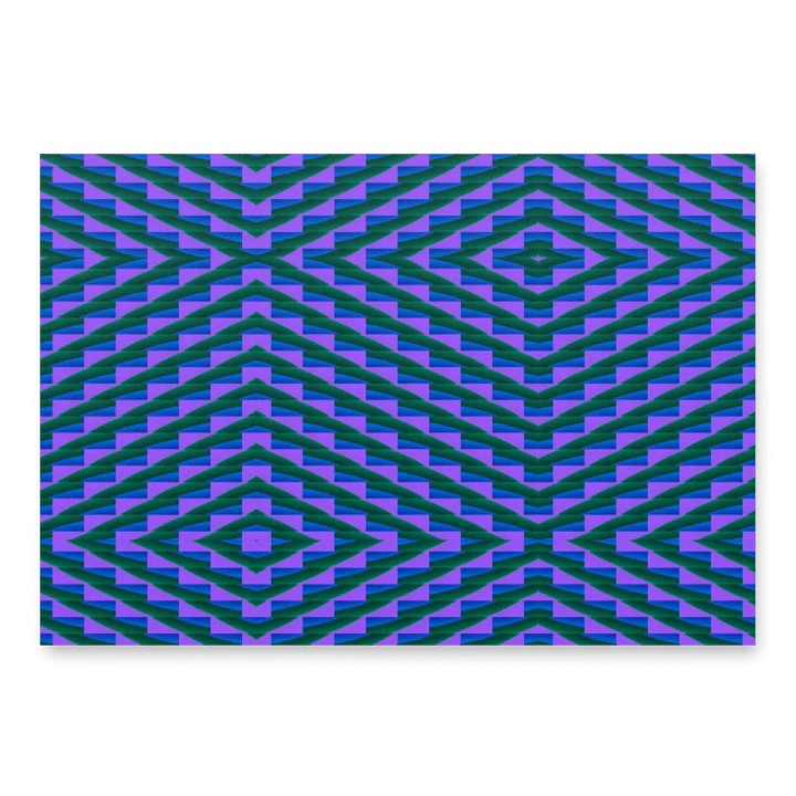 Mesmerizing Geometric Illusion Wrapping Paper Set product image (2)