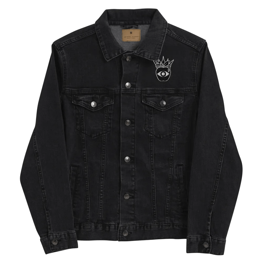 Crowned Apple (Black) ✦ Threadfast Denim Jacket product image (5)