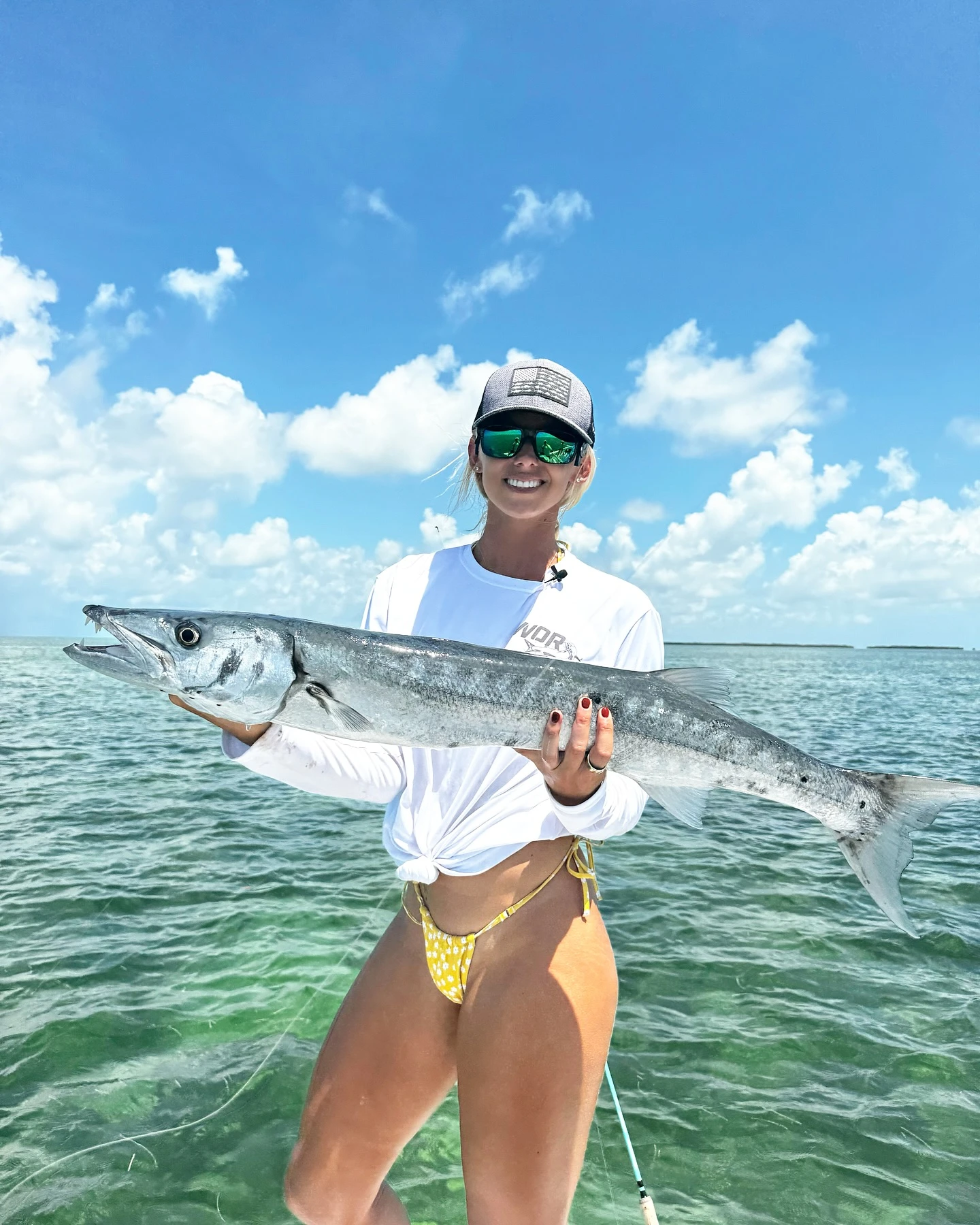 Tuggin on a big ol flats torpedo 🔥 action pack day on the water today, keys life is where it’s at 😎 #onislandtime